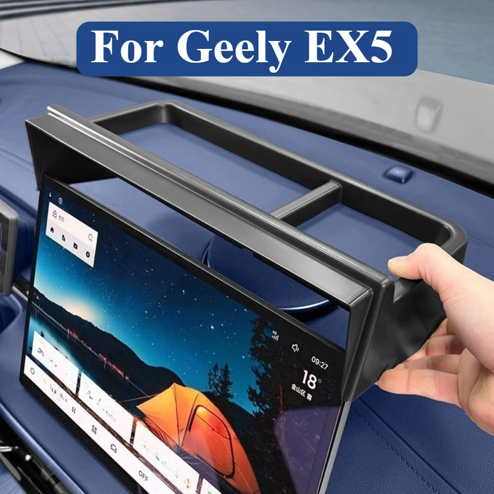 

For Geely EX5 Car Storage Box Behind Center Console Screen Auto Interior Organizer Tray