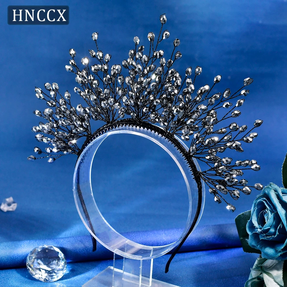 

HNCCX Crystal Head Hoop Wedding Headband Bride Hair Accessories Banquet Handmade Headpieces Dancing Party Hair Jewelry CP848