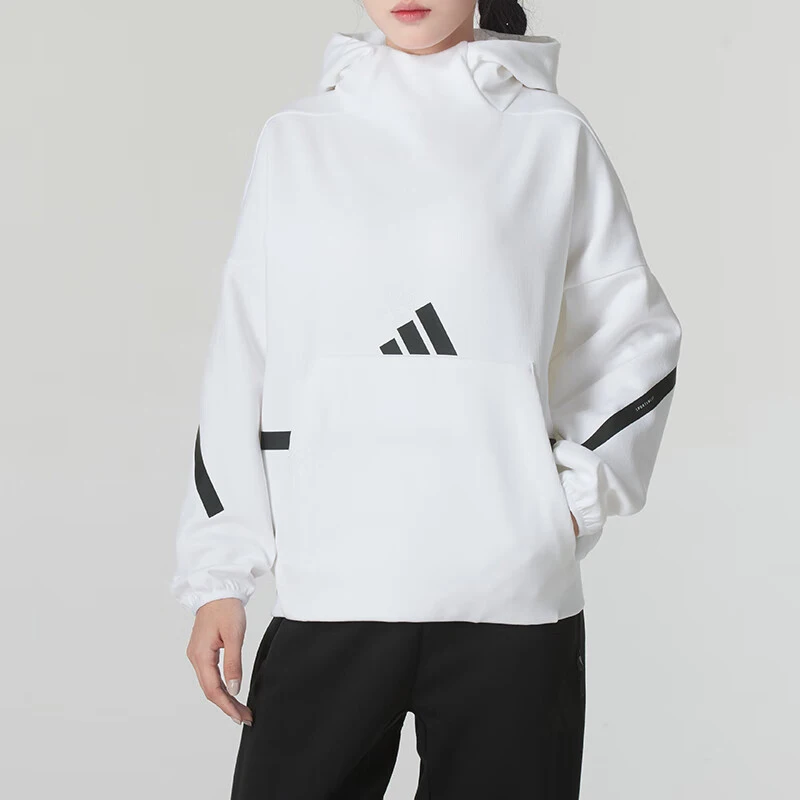 

Adidas Official W Z.N.E. OH HD Women's Simple Loose Hoodie JI7553