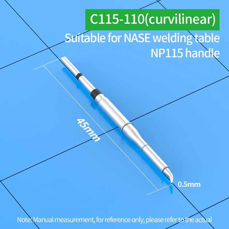 Universal C115 Soldering Iron Tips Compatible JBC soldering station T115 Handle Lead Free Heating Core