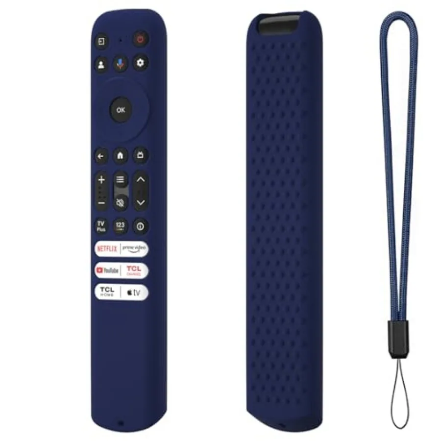 

Silicone Remote Cover for TCL RC813 FMB1, Case Sleeve for TCL Remote RC813 FMB1 Protective Sleeve