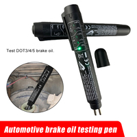 NEW Car Brake Fluid Test Pen 5 LED Indicator Brake Fluid Tester DOT3 DOT4 DOT5 Brake Fluid Tester Car Diagnostic Tool