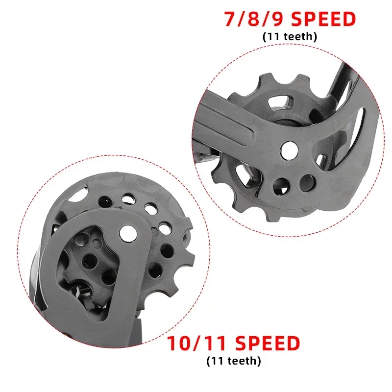 MicroNEW Mountain Bike Shifter and Rear Derailleur 7/8/9/10/11 Speed Bicycle Shifter Groupset Bicycle Accessories