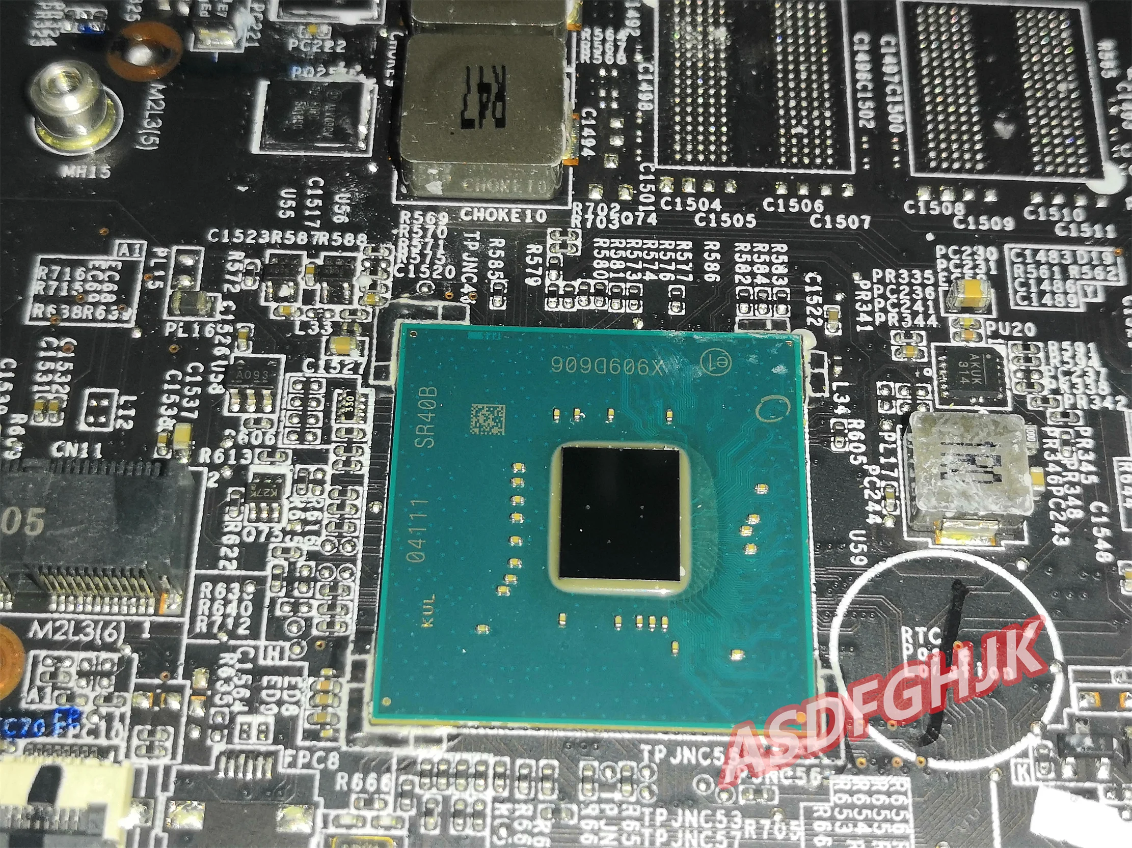 MS-16P71 Laptop Motherboard  For MSI GE75 Raider Series i7-9750H SRF6U and GeForce RTX 2060M N18E-G1-KD-A1 TEST OK