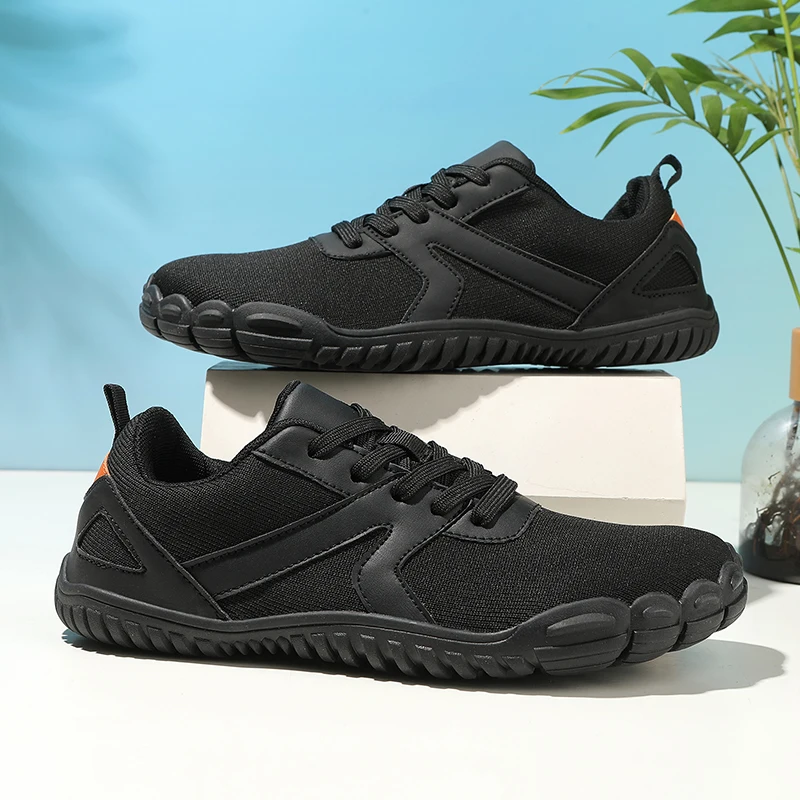 

Unisex Barefoot Shoes for Men Women Breathable Mesh Wide Toe Walking Sneakers Outdoor Non-slip Wear-resistant Running Shoes
