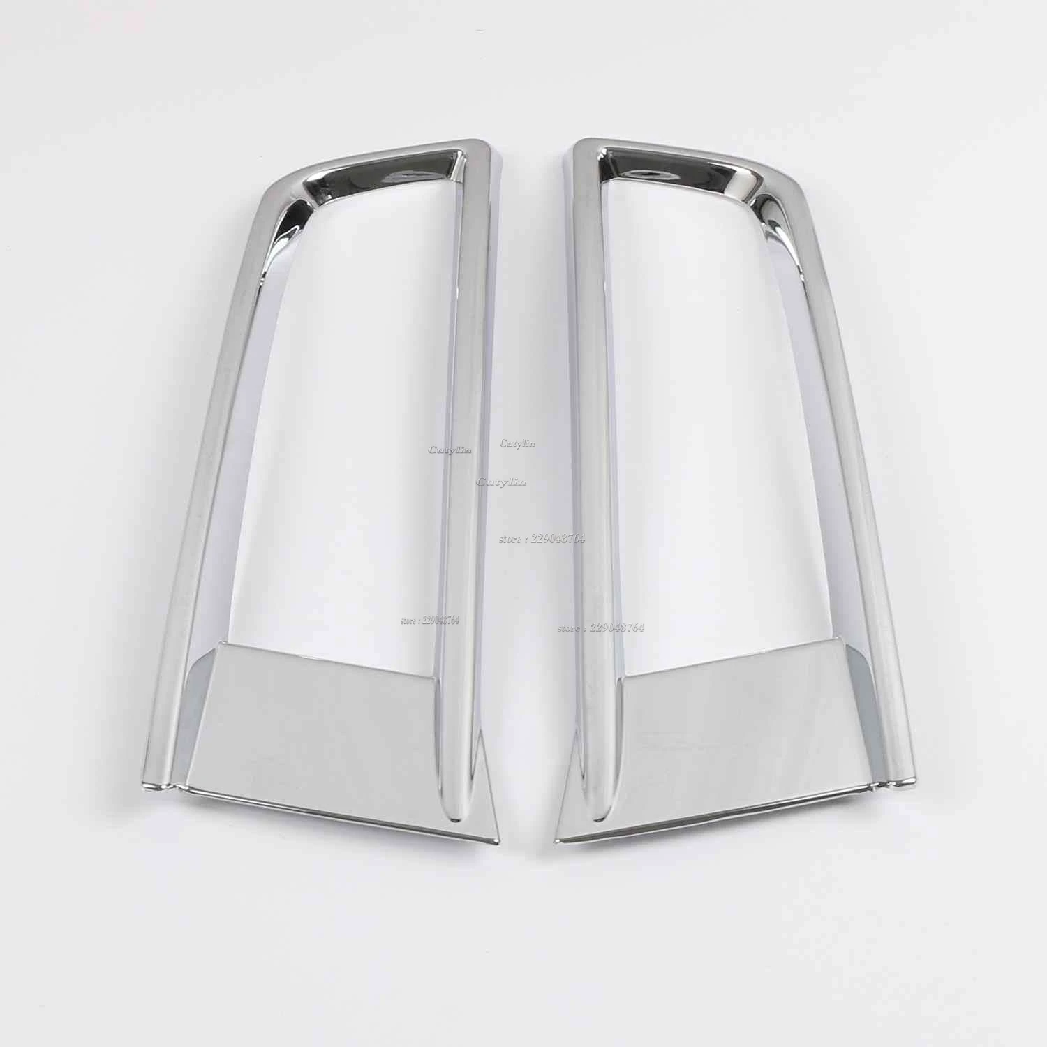 For Volkswagen Touran 2016 2017 2018 2019 ABS Chrome Front Foglight Fog Light Cover Trim Car Foglamp Bezel Exterior Accessories