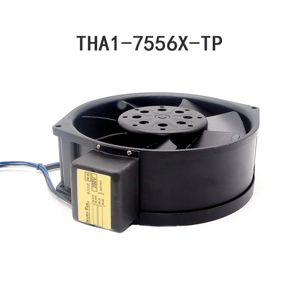 Industrial control fan THA1-7556X-TP THA1X-7556X-TP 200VAC 3250RPM Industrial Cabinet Cooling Fan