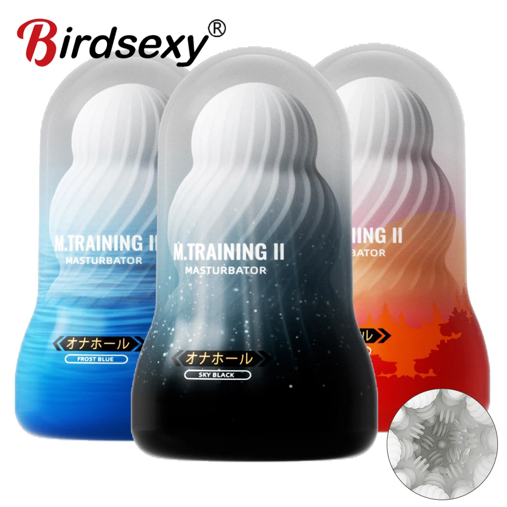 Male Masturbator Cup Soft Pussy Sex Toys Transparent Vagina Adult Endurance Exercise Adult supplies Vacuum Pocket Cup for Men