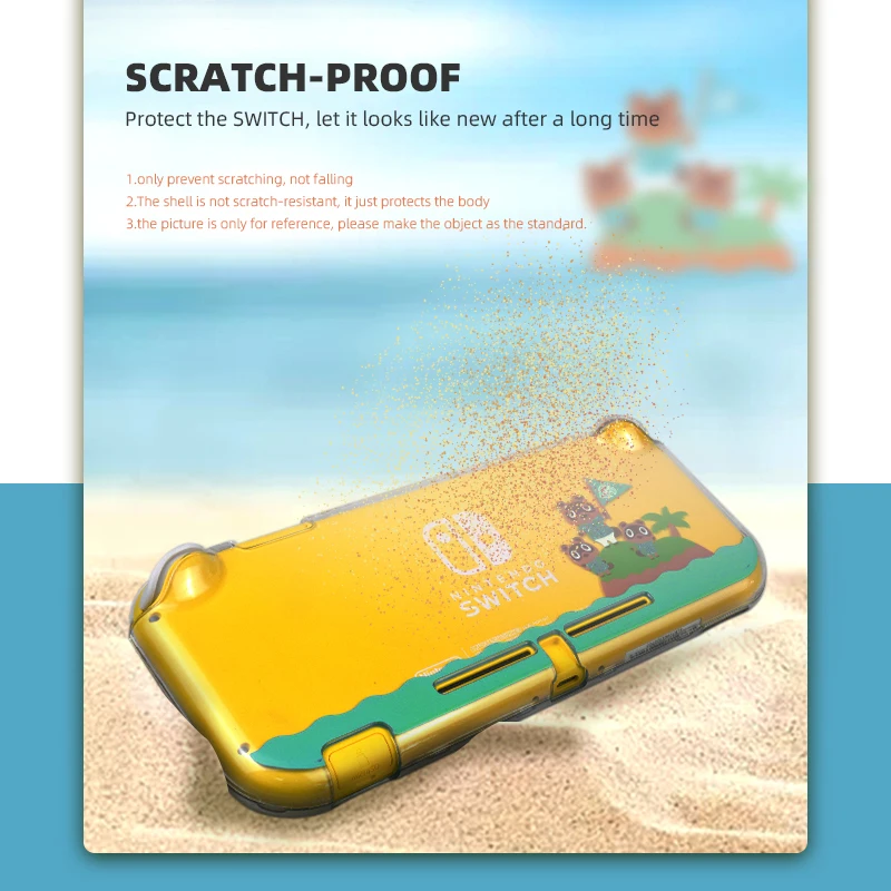 DATA FROG Animal Hard Protective Case For Switch Lite Console Transparent Protection Shell Cover for NS Switch lite