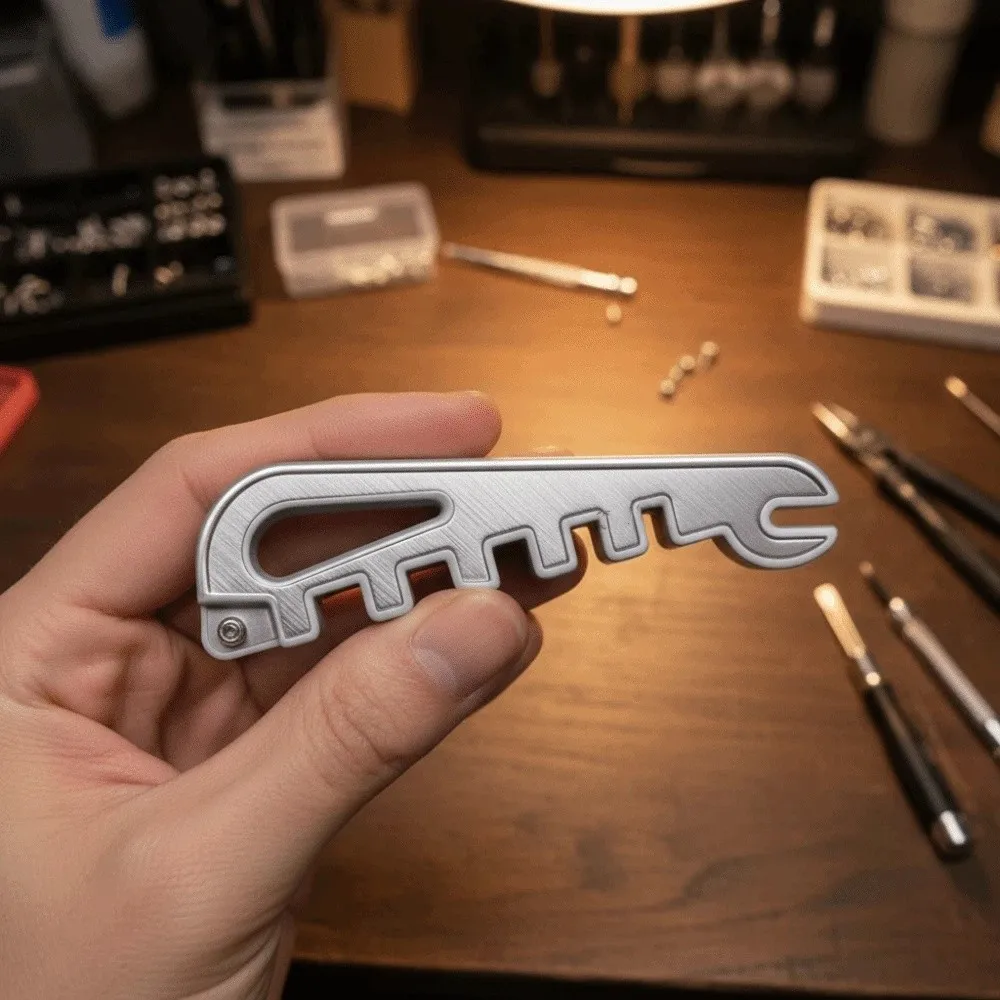 

Sturdy Durable Glasses Leg Bending Tool Multi-Functional Professional Eyeglass Frame Adjustment Tool Universal Fit Hand Held