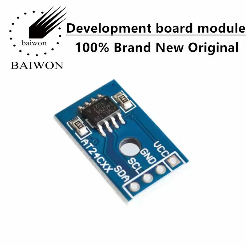 AT24C02 module I2C interface IIC EEPROM storage module intelligent car blue board