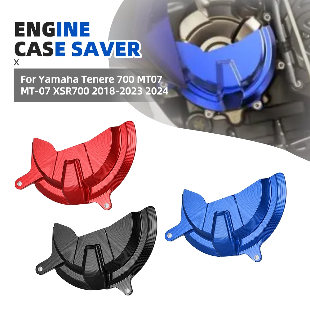 

Engine Cover Guard For Yamaha Tenere 700 MT07 MT-07 XSR700 2018-2023 2024 Motorcycle Engine Case Saver Cranckcase Protection