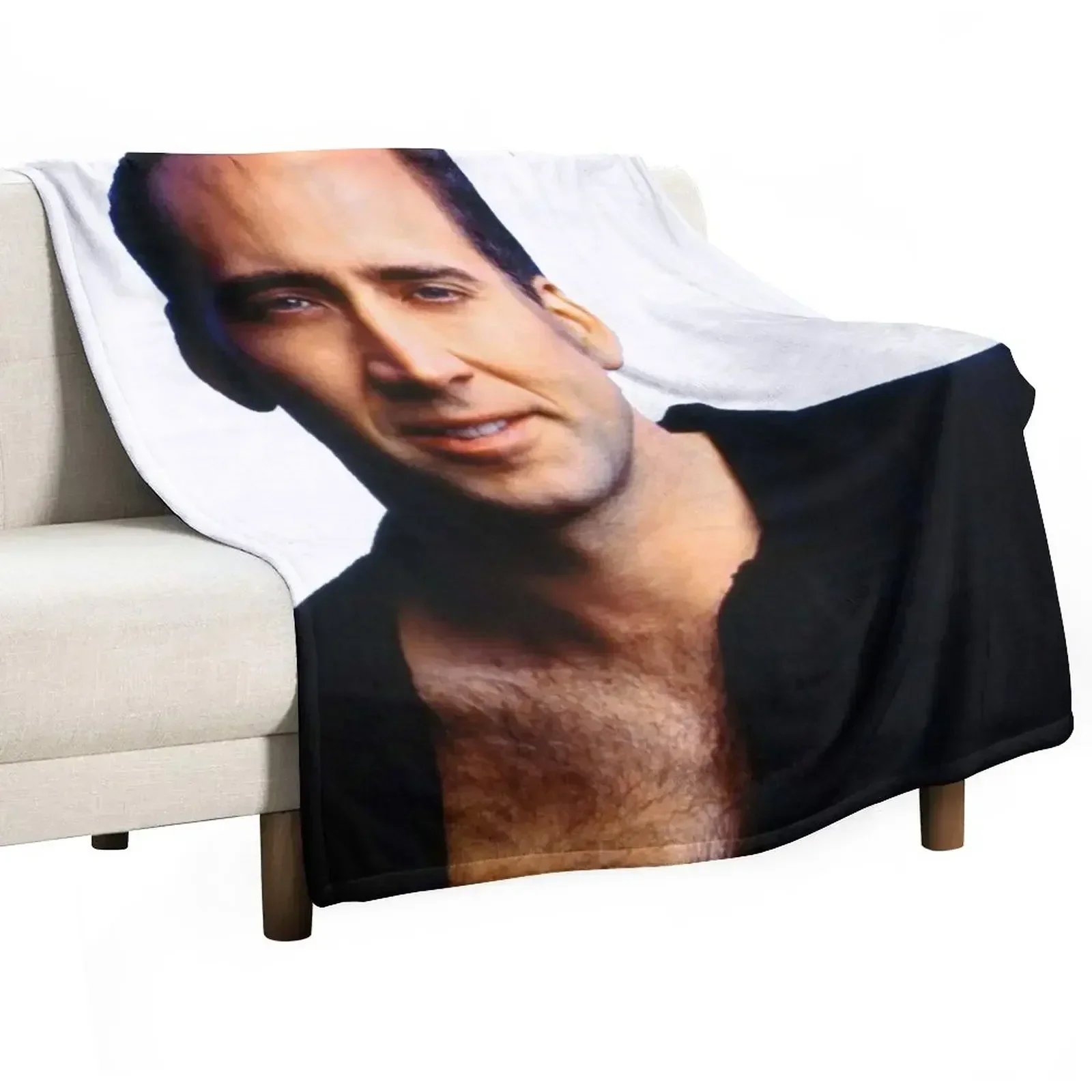 

handsome nico Throw Blanket For Decorative Sofa Loose Flannels Blankets