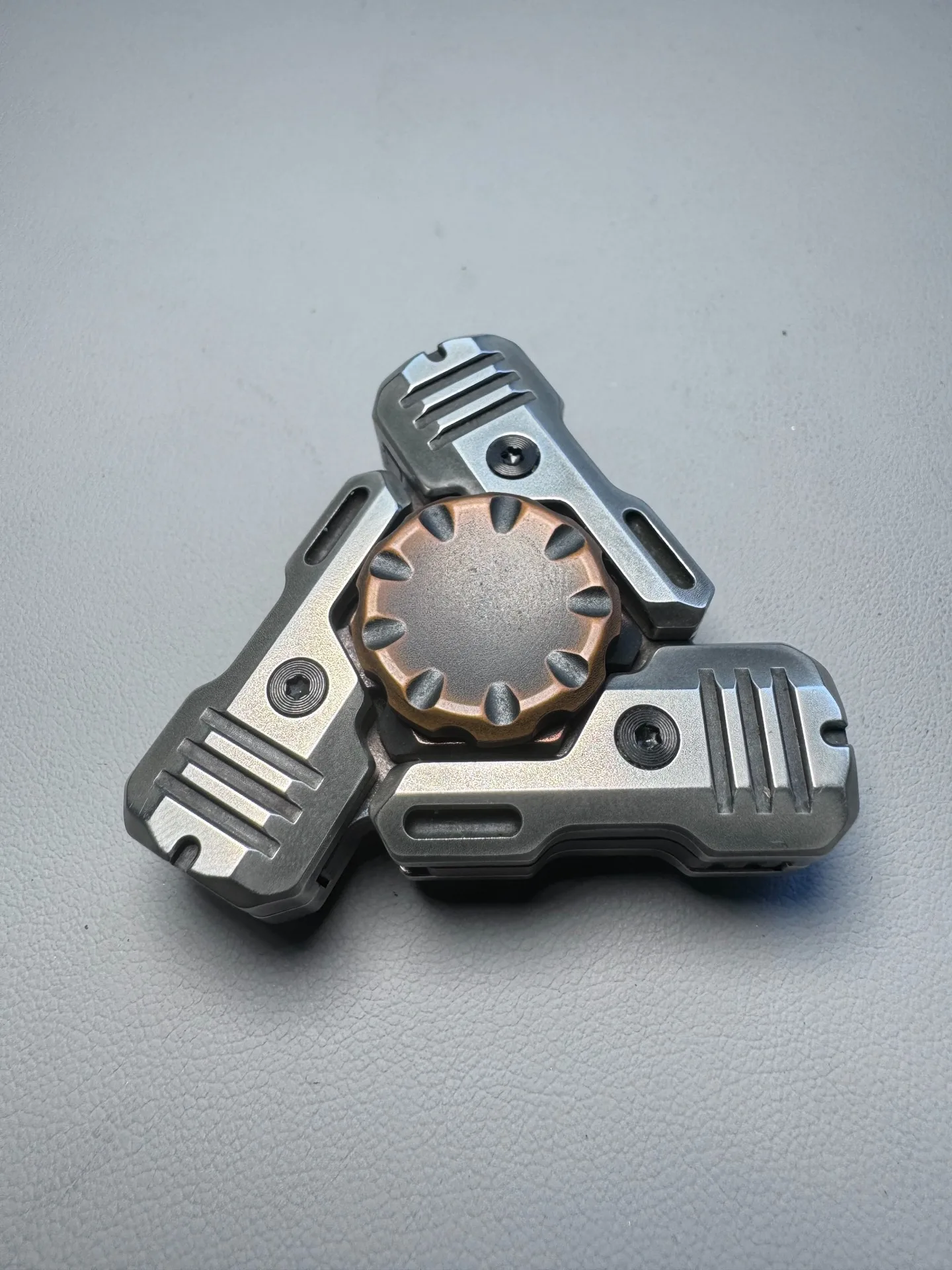 Sonic Mech Gyroscope Stainless Steel + copper EDC, decompression toy
