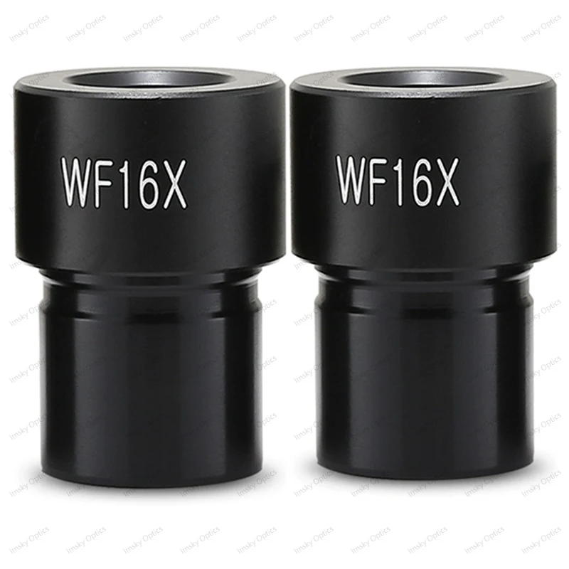 WF16X Microscope Seattle EySIM, champ de vision large de 13mm avec taille de montage de 23.2mm pour microscope Seattle, 1PC, 2PC