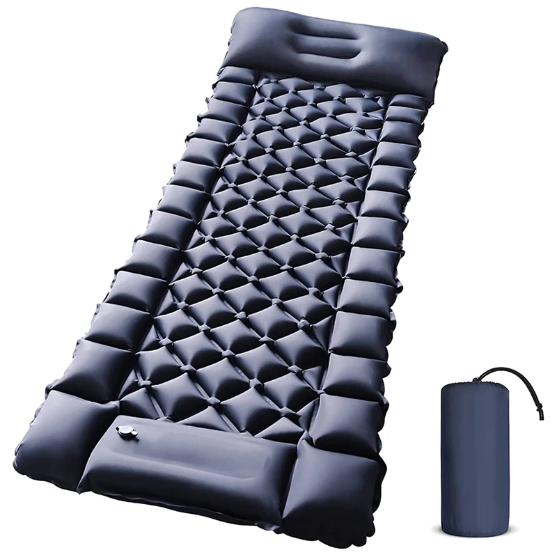 

Sleeping Pad For Campinginflatable Lightweight Camping Pad With Air Pillow For Backpacking,Waterproof Camping Mattress