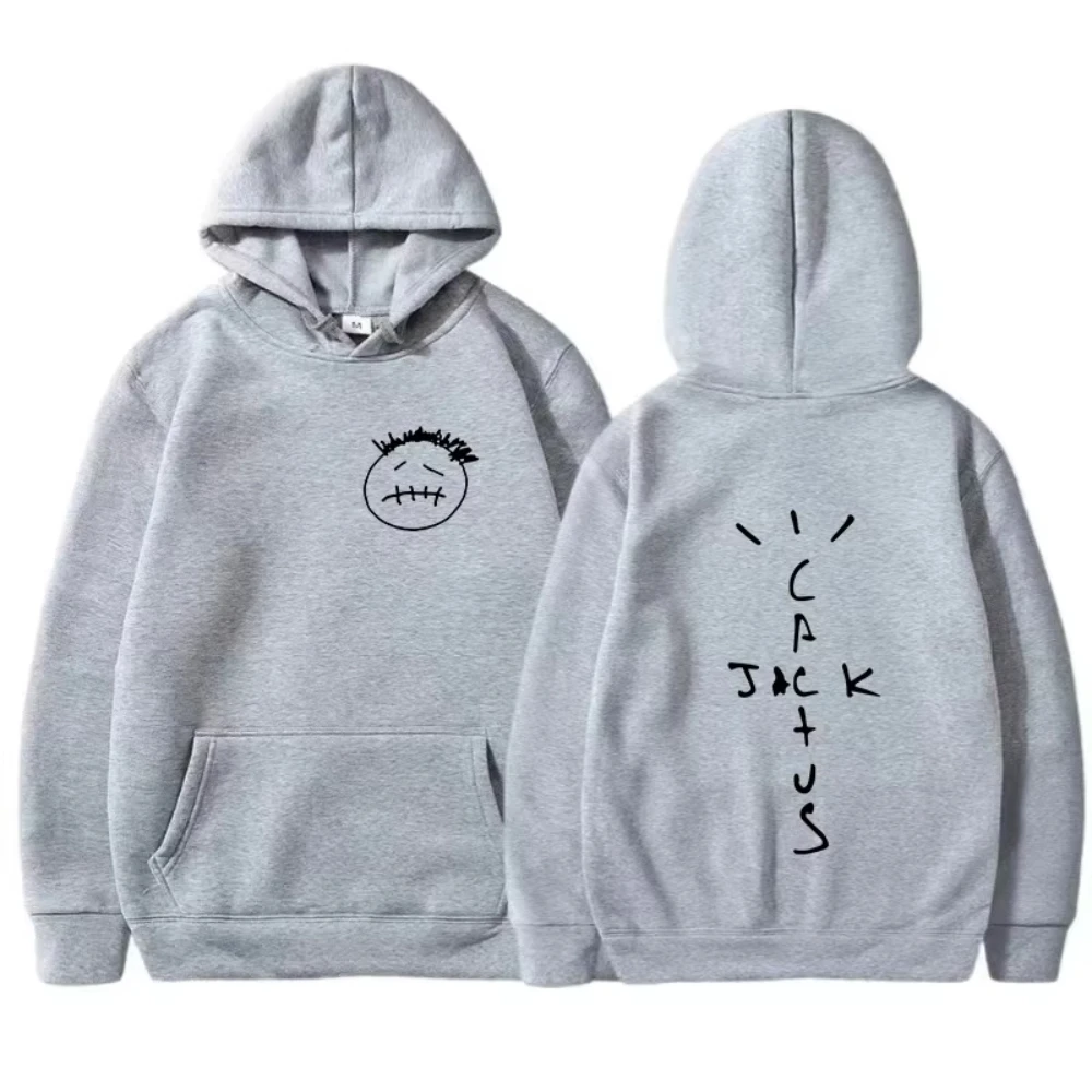 2026 Rapper Cactus Jack Music Album Hoodies Men Women Fashion Hip Hop Sweatshirt Casual Unisex Long Sleeve Oversized Hoody Tops