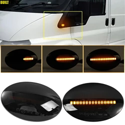 2Pcs For Ford Tourneo Transit MK6 MK7 2000-2014 For Ford KA 2003-2005 Dynamic Side Indicator LED Repeater Light Lamp Waterproof