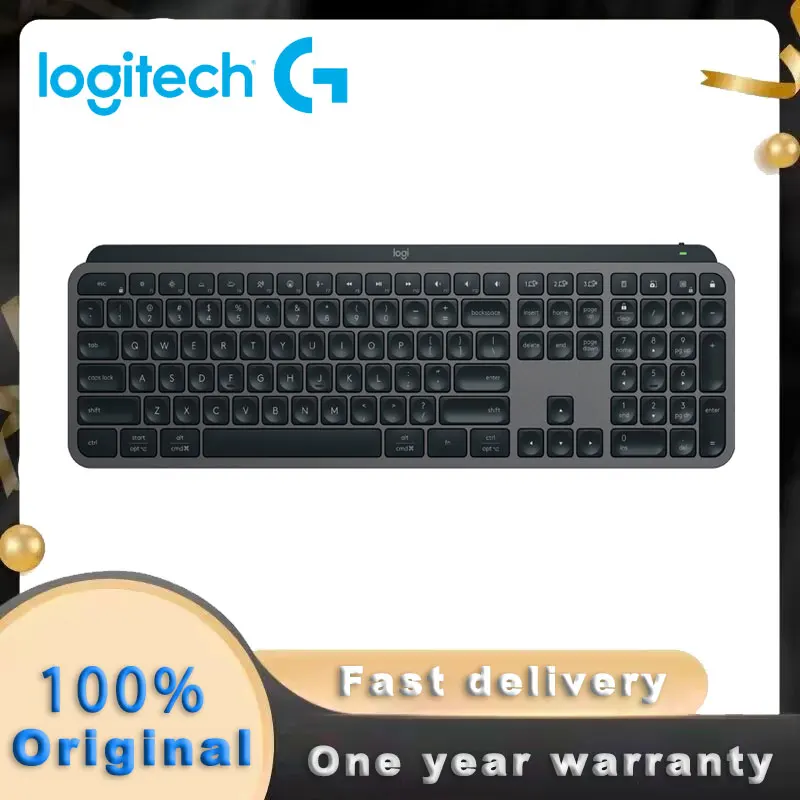 NEW original Logitech MX Keys S Wireless Bluetooth keyboard Office multi-device connection backlit USB Bolt Recevier Ultra-thin