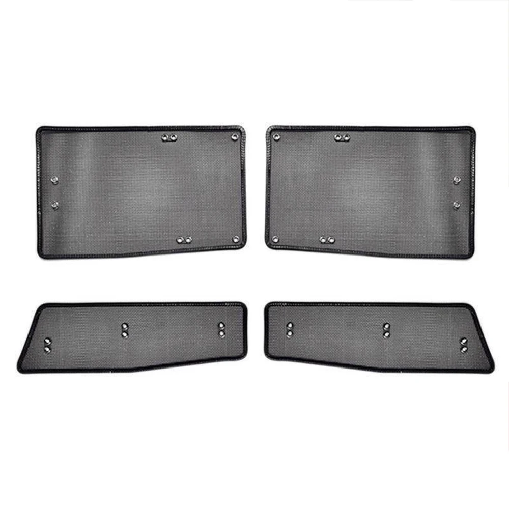 Stainless Trim Car Front Grille Anti-insect Net And Dust-proof Net Decor Cover For GWM Great Wall Wingle 7 2021-2022 Accessories