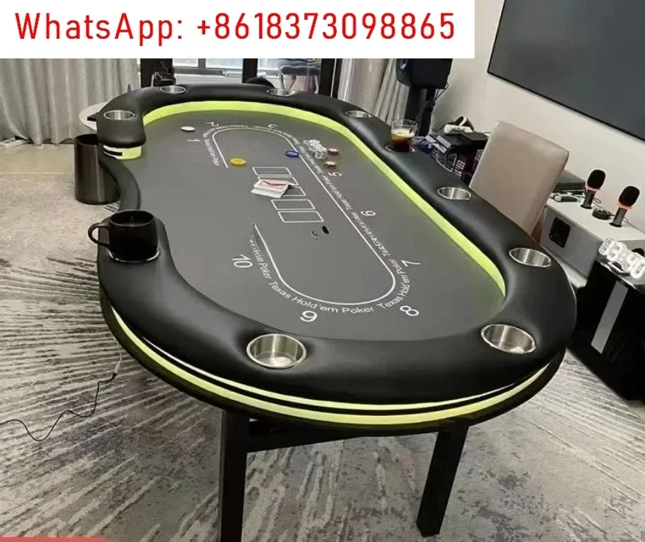 ss newProfessional Texas Poker Table Game Texas Poker Table Складной настольный компьютер