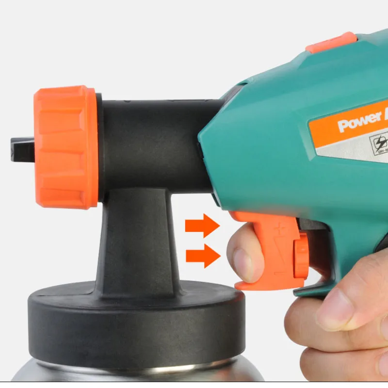 220V / 850W / 900W High-Voltage Electric Spray Gun Paint Coating Gun SG9619 / SG9616MINI / SG9616N Home Painting Machine