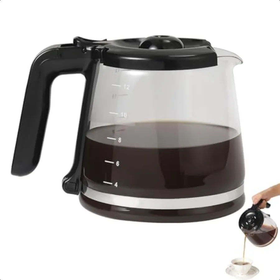 

Сменный горшок на 12 чашек для Mr. Coffee Сменный горшок на 12 чашек графинов, совместимый с серией Mr. Coffee RF LM PC и SC