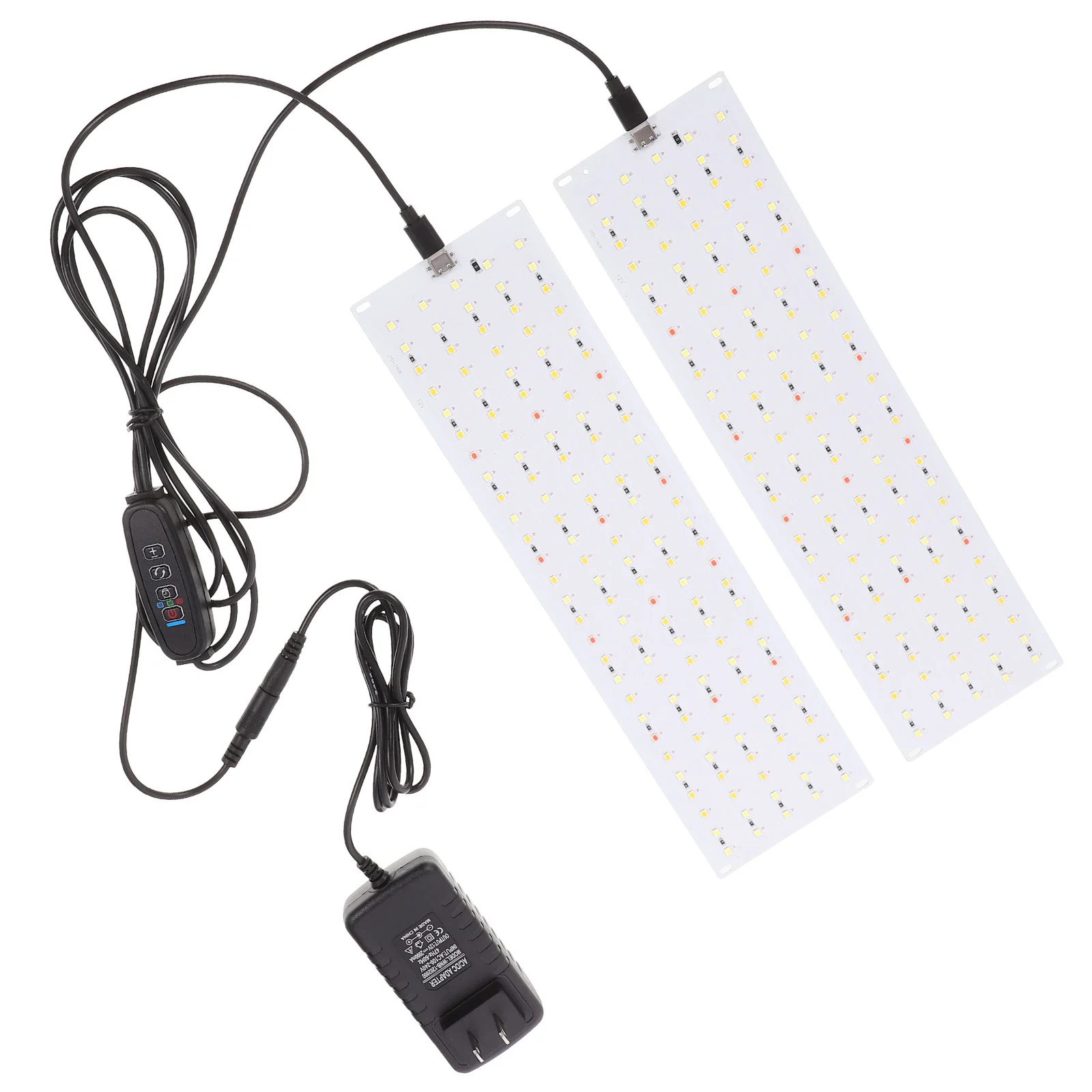 1 مجموعة LED تنمو ضوء للنباتات الداخلية الطيف الكامل مصباح النبات أضواء زراعة داخلية مصابيح زراعة النباتات تنمو الضوء