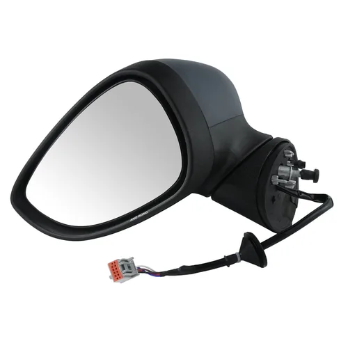 Imagen 2 del producto ANGRONG N/S Espejo retrovisor imprimado calefactable eléctrico izquierdo para Ford Fiesta MK7 Hatch 2008-2012