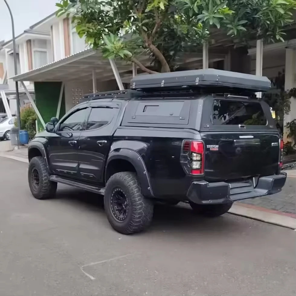 

Pickup Truck Camping Hard Top Suitable for Great Wall Power Cannon Waterproof Steel Hard Top Truck Top