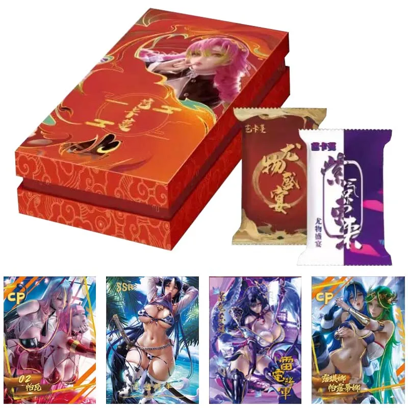 

Newest Goddesses story Ultimate Allure Feast Card Waifu Sexy Party Swimsuit Bikini Feast Booster Box Toy And Hobbies Gift