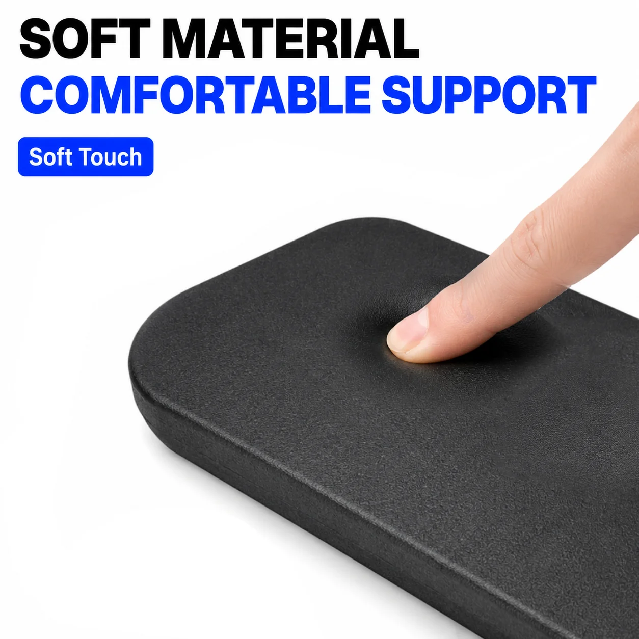 Steelcase Gesture Arm Pads Replacement Black 1 Pair Office Chair Armrest Pad Covers Repair Parts Accessories