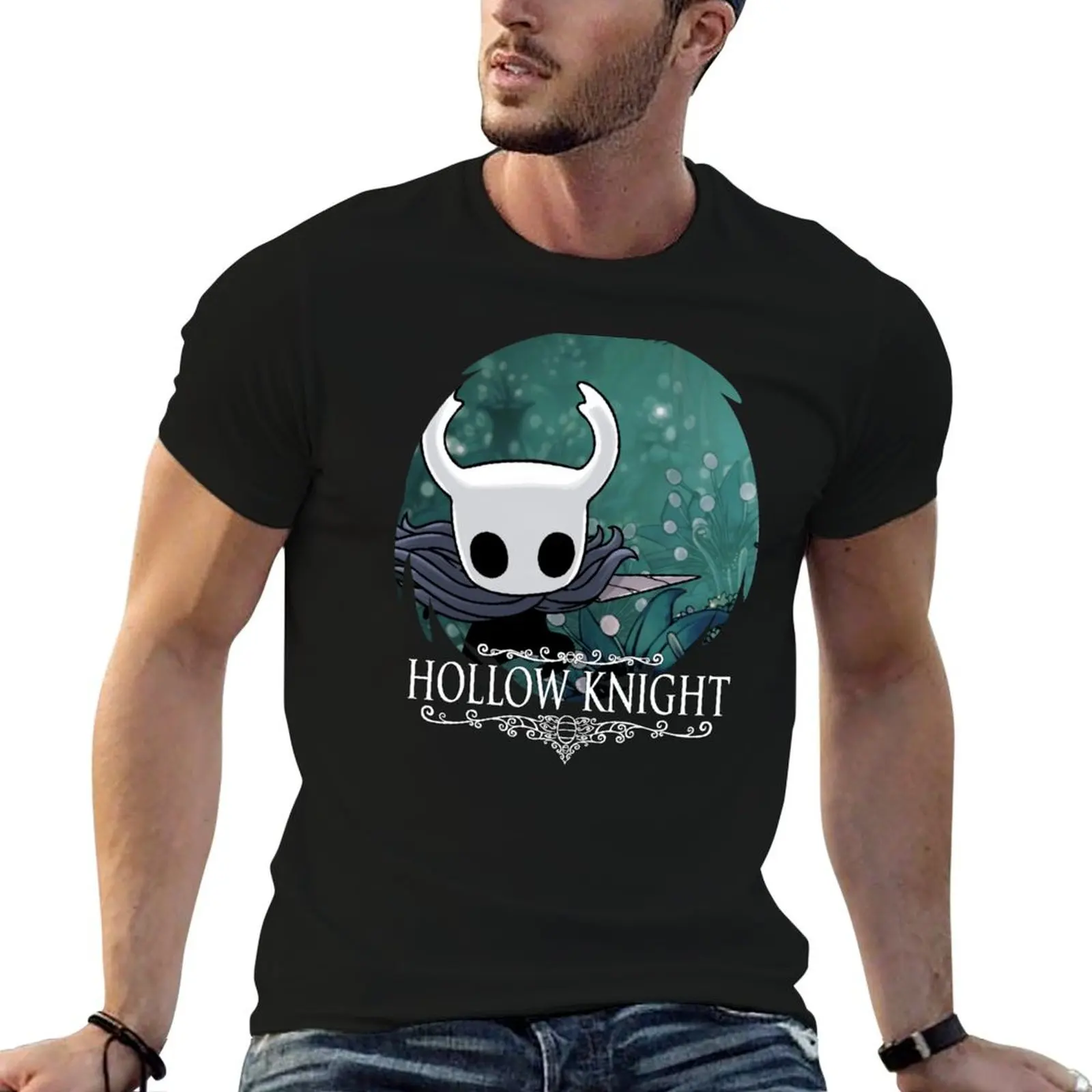 

Hollow Knight T-Shirt t shirts for man cotton man t shirt cotton high quality anime t shirts for man T-shirt