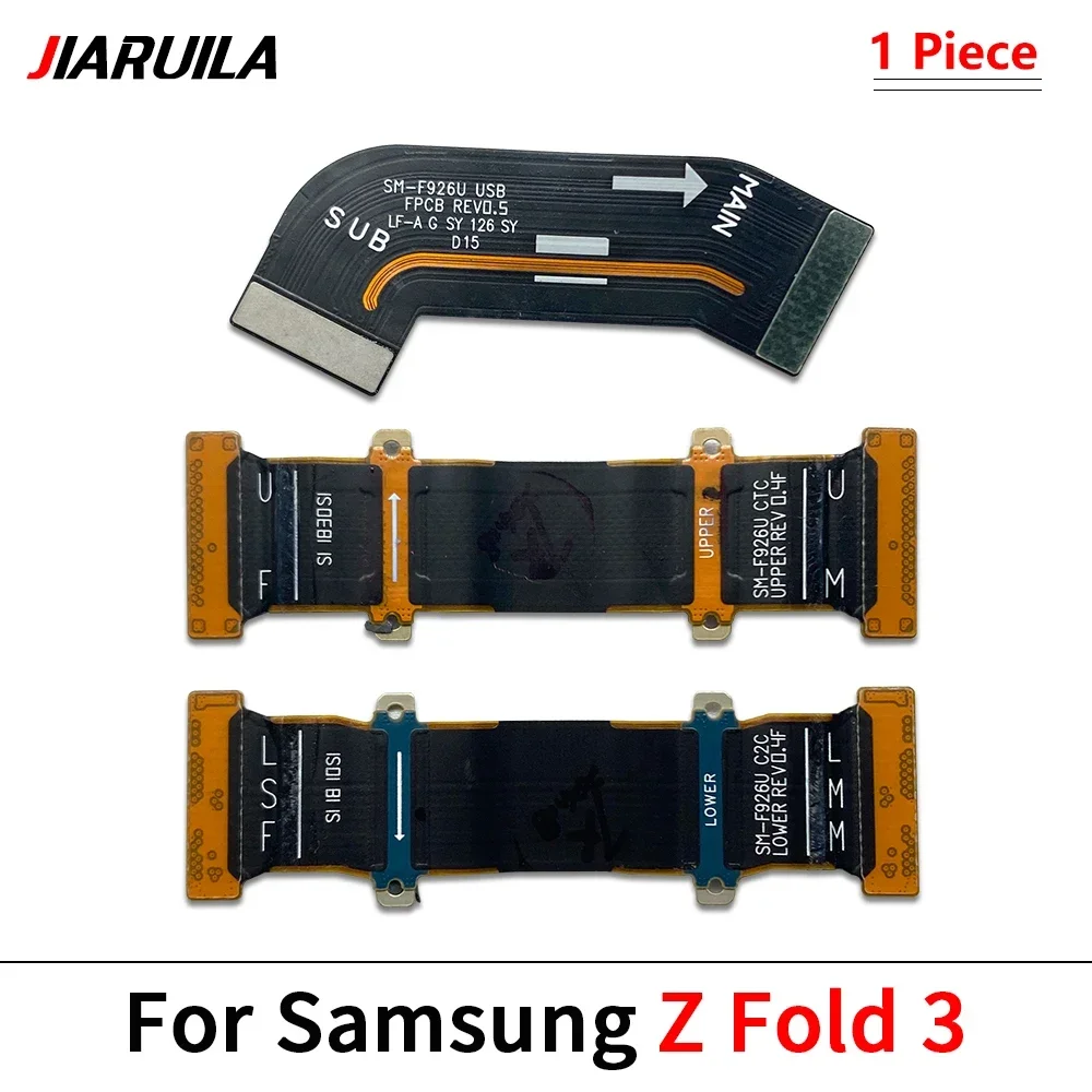 Rotating Spindle Shaft Spin Axis Hinge Flex Cable For Samsung Z Fold 2 3 4 5 F916 F936 F946 F900 LCD Connection Flex