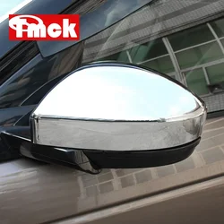 For Land Rover Range Rover Velar Evoque Discovery Sport Chrome Car Rearview Mirror Cover Caps Trim For Jaguar F-Pace X761 E-pace