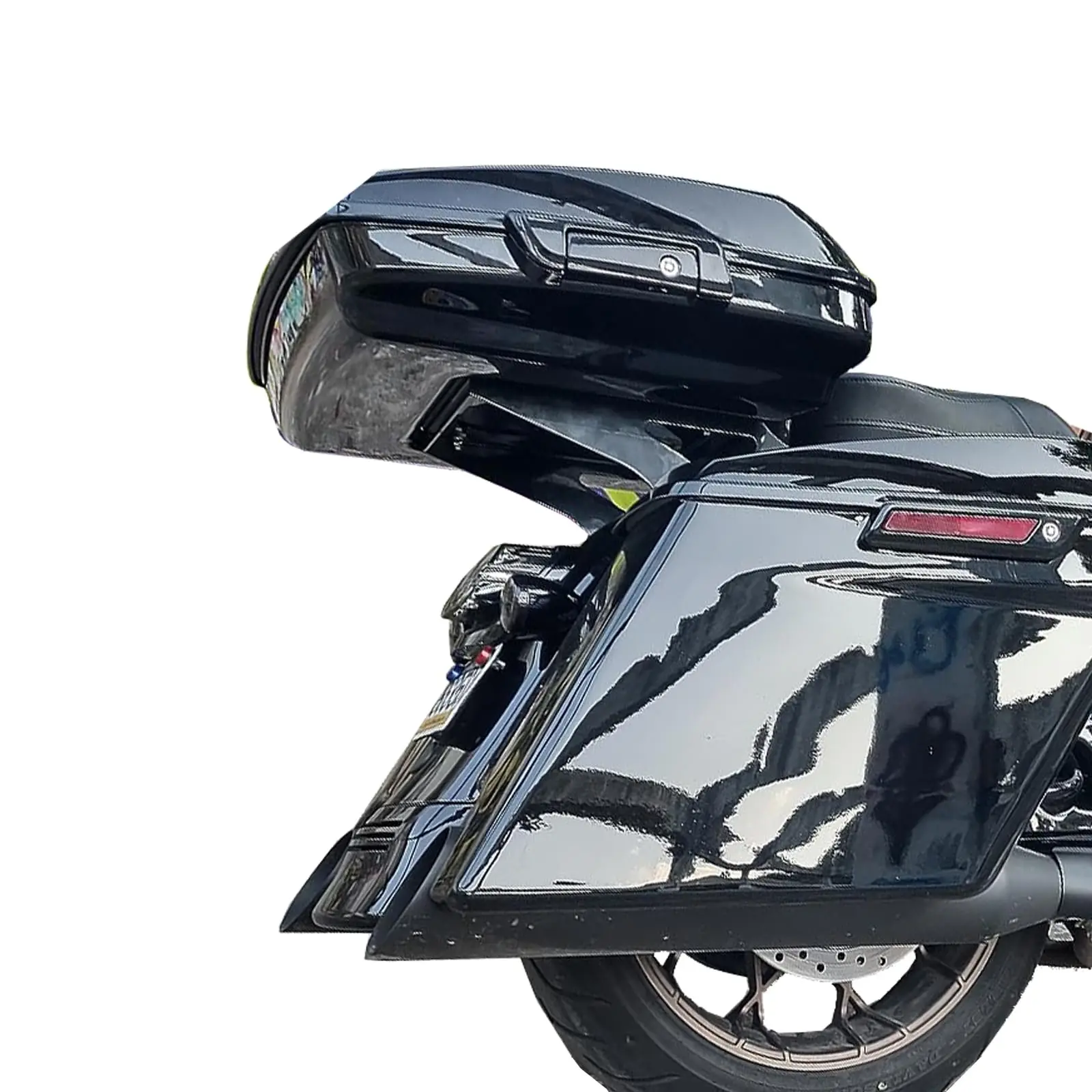 

For Harley Davidson Road King Touring Road Street Glide CVO FLHT 2014-2025 Razor Tour Pack Luggage Backrest Pad box Top Case