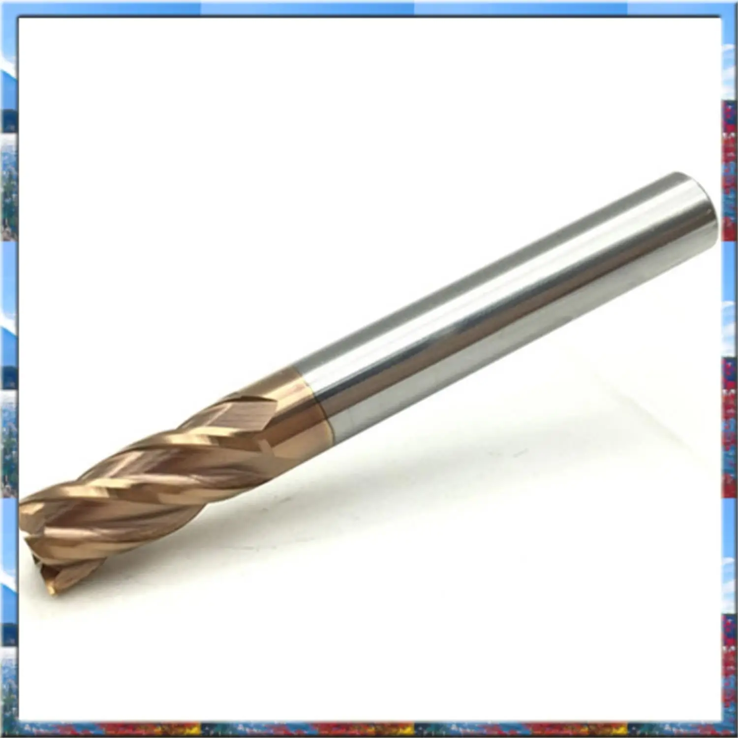 

Top Deals 5PCS 6Mm 4 Flute Carbide Endmills Cutter Milling Slotting Profiling Face Mill Spiral Bits & 5PCS 3Mm D3X8XD4X50L