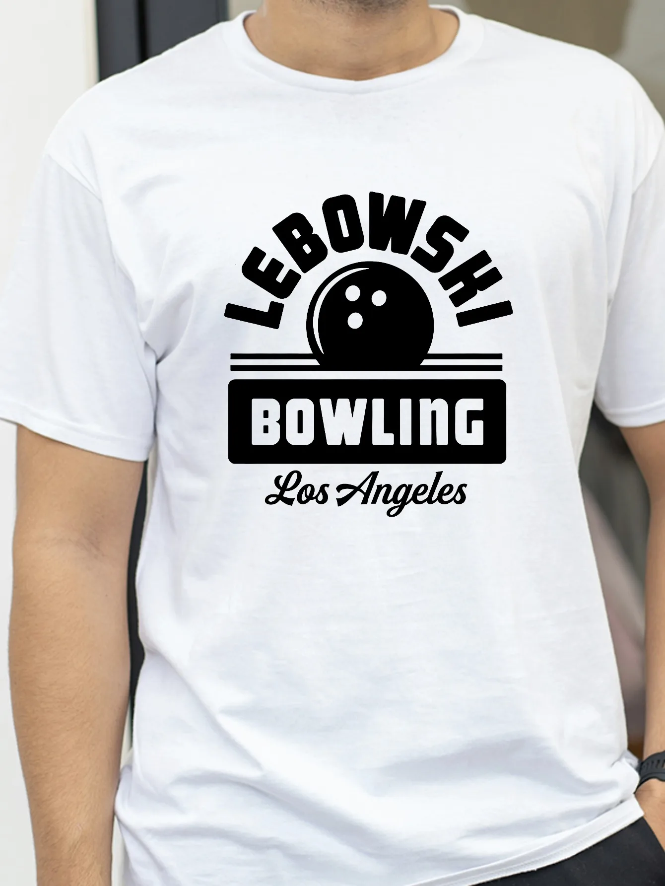 

Bowling Lover Pattern Print Tshirt Men's Summer Streetwear Casual O-neck in Fashion Unique T Shirts