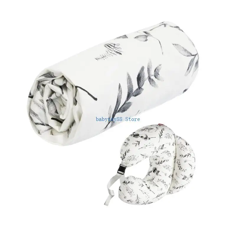 Y4UD 新生児ベビー授乳枕カバーソフト通気性枕カバー授乳枕本カバー保護スリーブケース