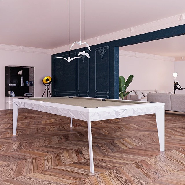 Light luxury high-end solid wood standard pool table luxury entertainment club creative senior feeling table