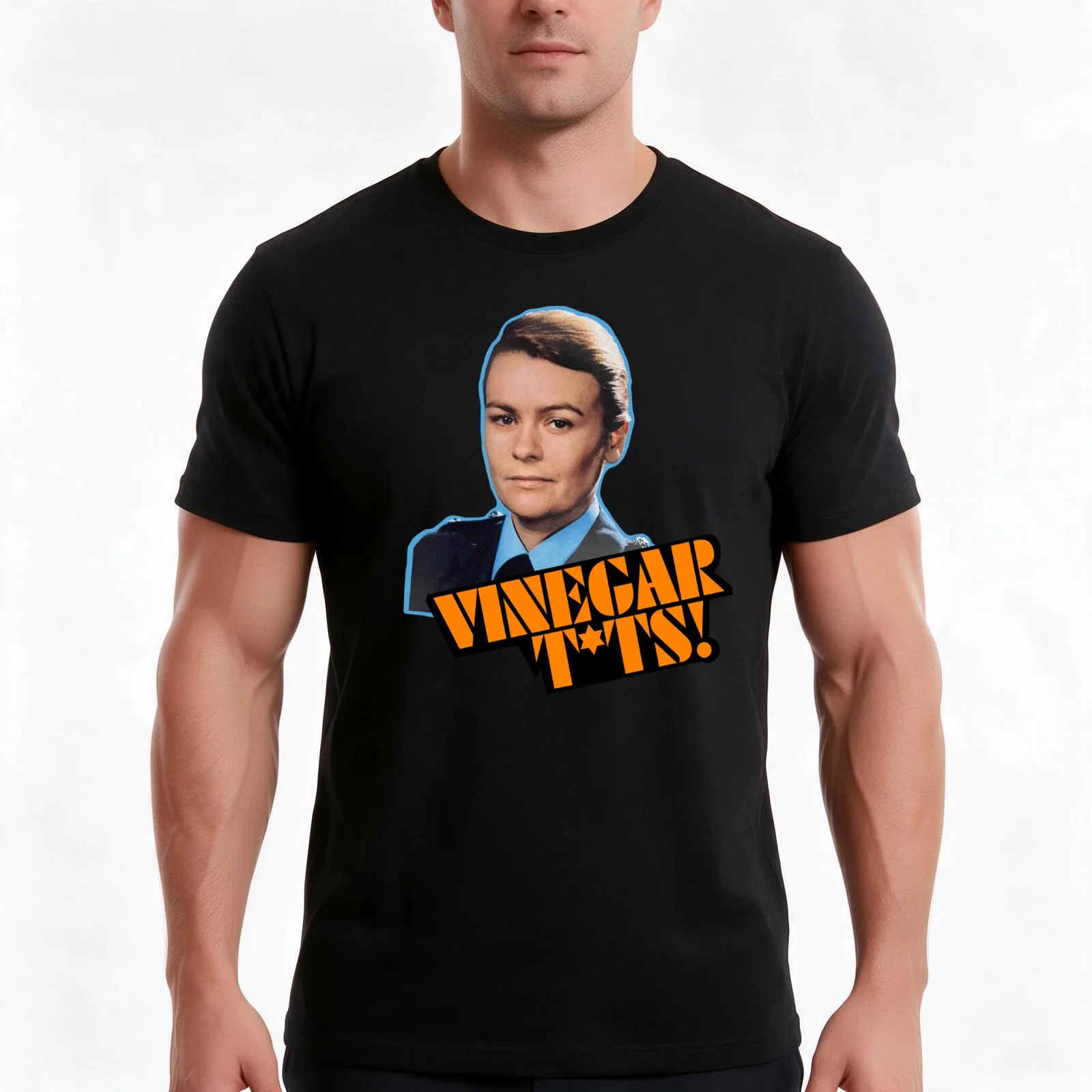 Prisoner Cell Block H Vera Bennett 'Ol' Vinegar!!' T-Shirt Summer Casual Cotton Tee, Unisex Men Women