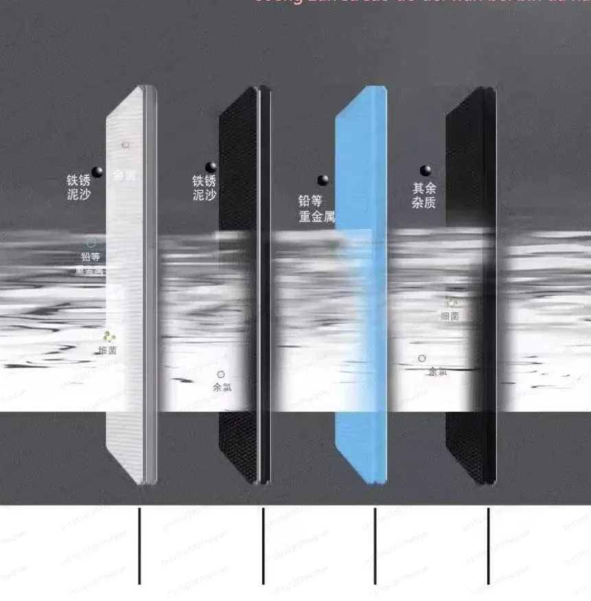 600G منقي مياه التناضح العكسي موزع مياه تدفق كبير آلة الشرب المنزلية المباشرة مرشح تنقية المضيف #2