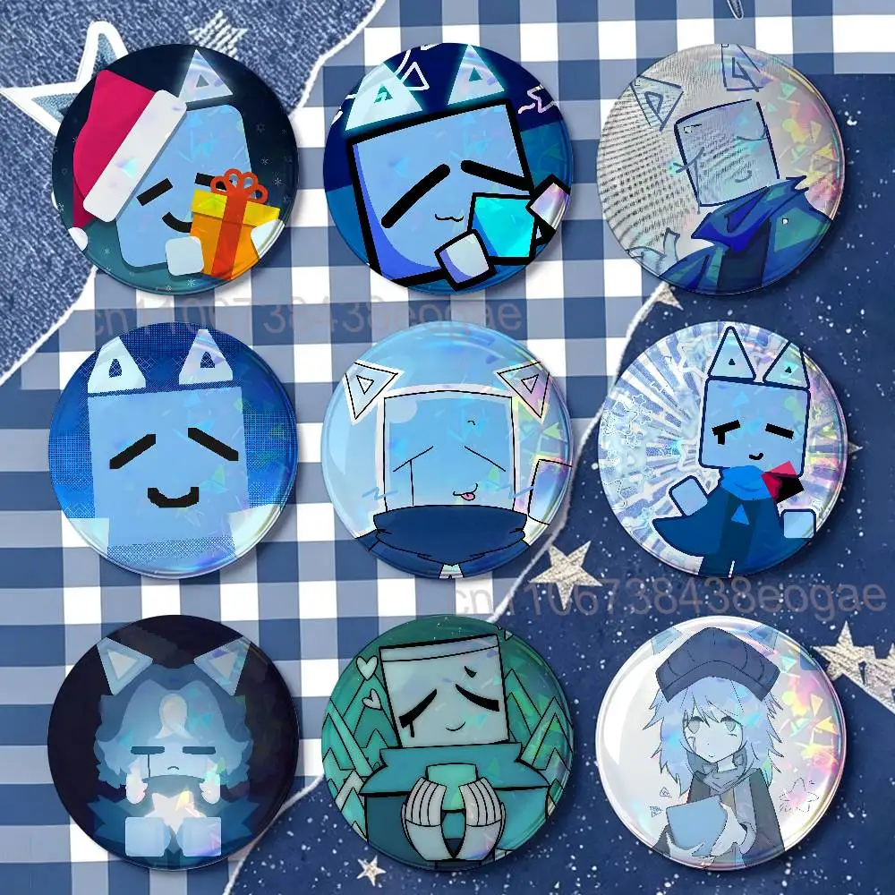 C-Cube Geometry Dash-h HD Print Badges Pretty Round Display Brooches IP merchandise 32mm 58mm 75mm 44mm 25mm