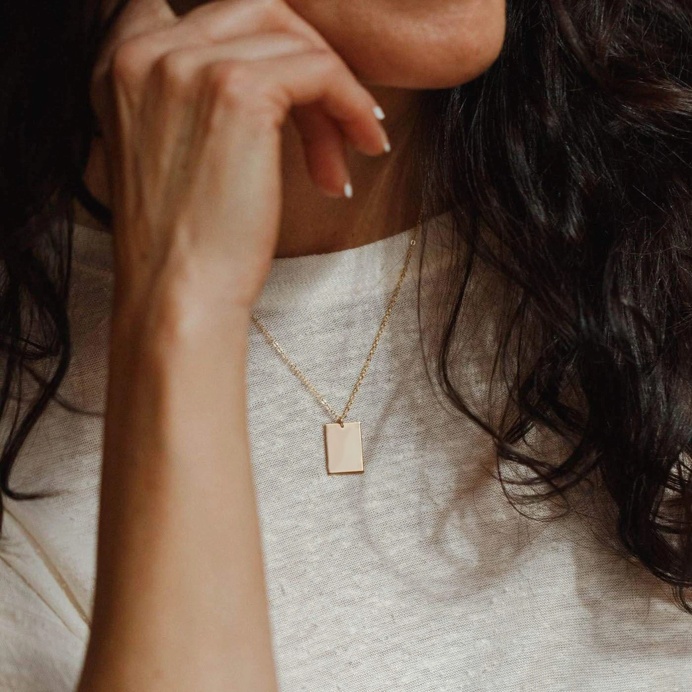 eManco 2025 الفولاذ المقاوم للصدأ مزيج نمط طقم مجوهرات زوجين مزدوجة الملتوية سلسلة قلادة هدية الكريسماس المجوهرات بالجملة #5