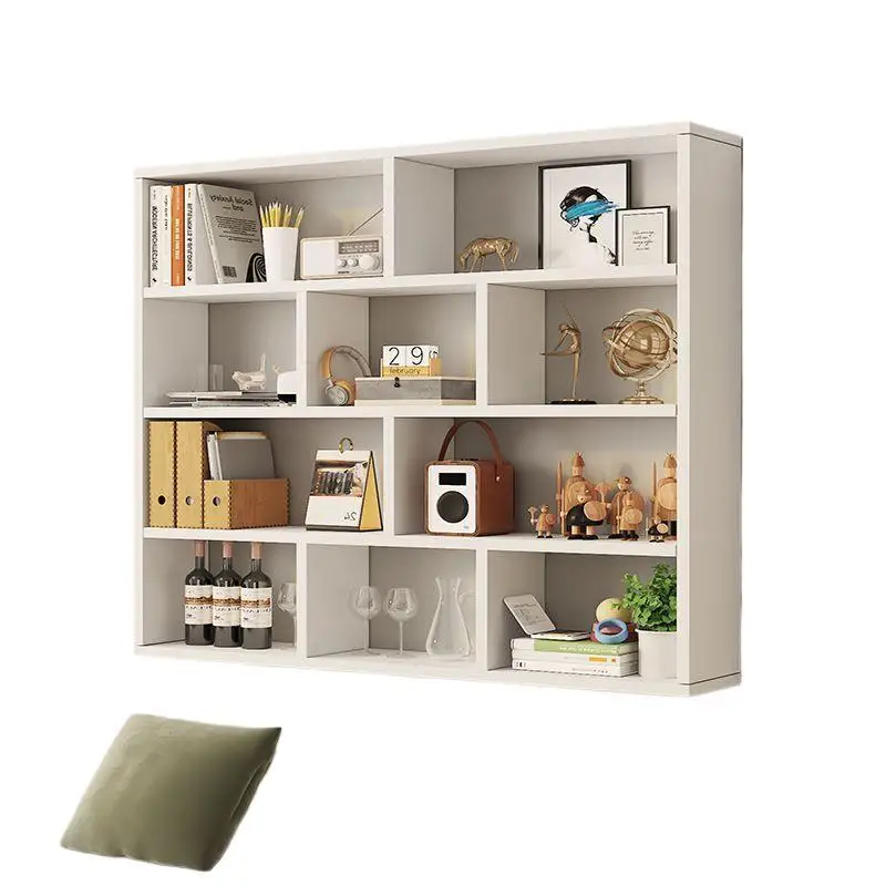 

Solid Wood Wine Rack Wall-mounted Wine Cabinet Living Room Home Storage Cabinet Restaurant Restaurant Creative Modern Shelf