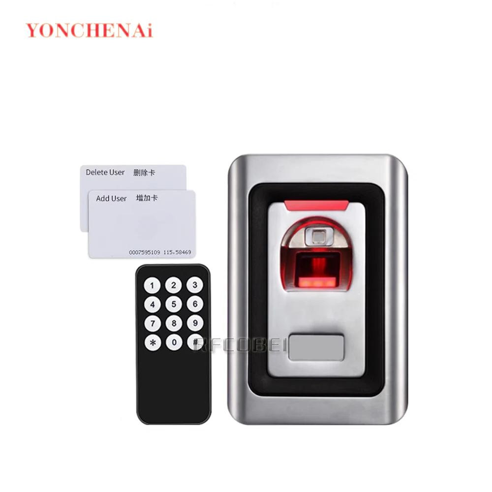 Fingerprint Identification Card Remote Management Access Control System