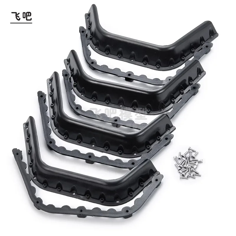 Metal Wheel Arches Widened Plastic Mudguards for 1/10 RC Crawler Car Jeep Chevrolet TRX6 VS4 JIMNY DIY Modification Accessories