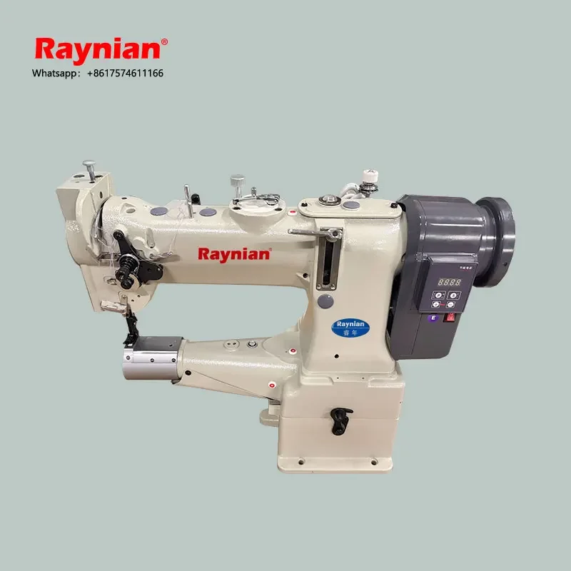 Raynian-8B Single needle leather sewing machine Automatic oil supply cylinder heavy material industrial sewing machine