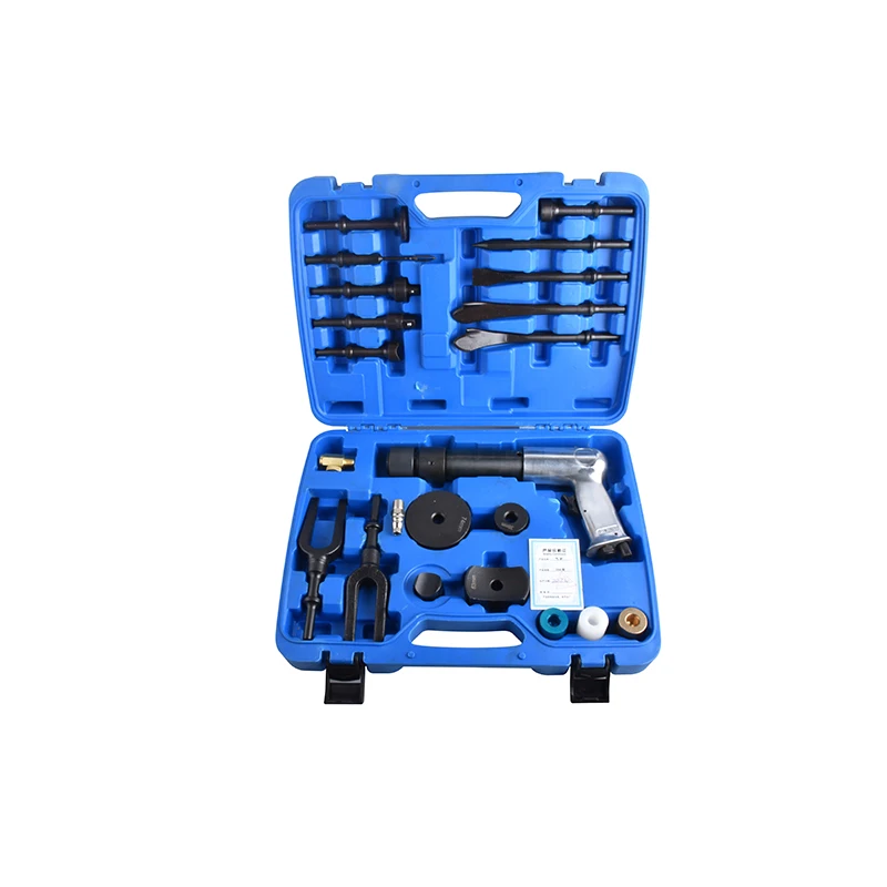 High Quality Car Chassis Repair Tools 250mm Pneumatic Hammer Set of 19pcs  Engine Timing Tools