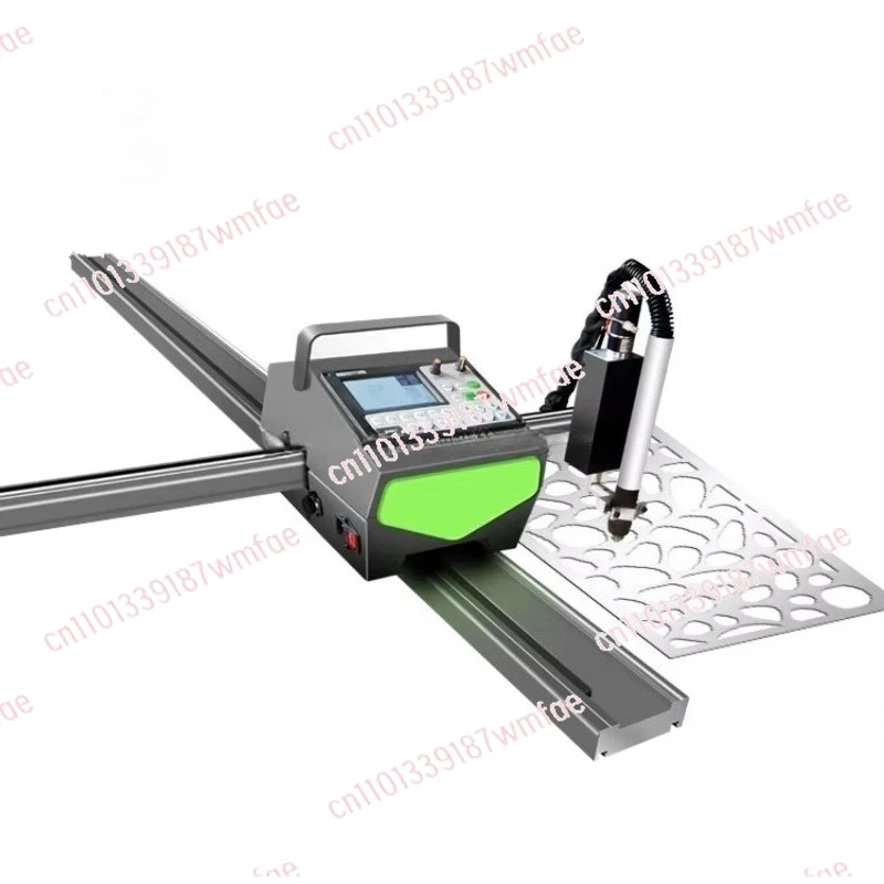 Portable mini numerical control cutting machine and flame welding machine